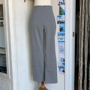 Elle Black and White Skinny Ankle Pull On Pants